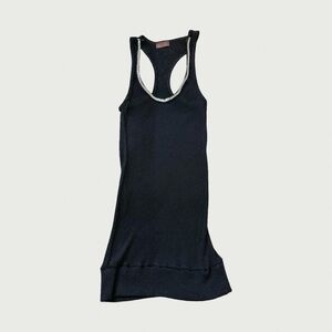 Sequin Trim Knit Tank